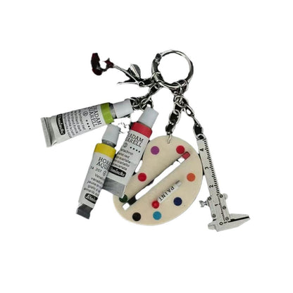 Creative Handmade Color Palette Bag Charms