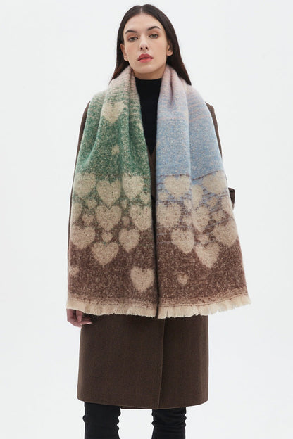 Love Print Vintage Scarves