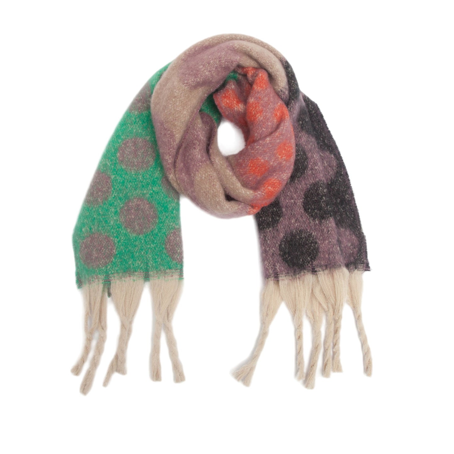 Contrast Color Point Tassel