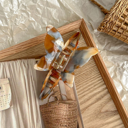 2+Butterfly Multicolor Elegant Hair Clips