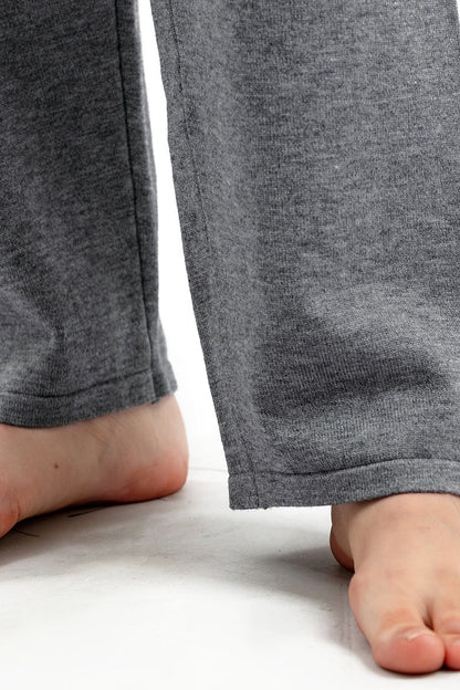 2+Solid Color High Collar Knit Sets