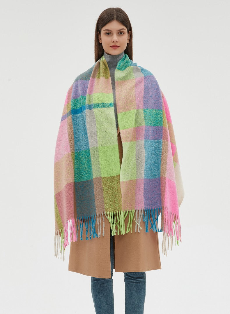 Colorful Tassel Sweet Scarves