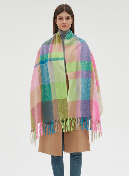 Colorful Tassel Sweet Scarves