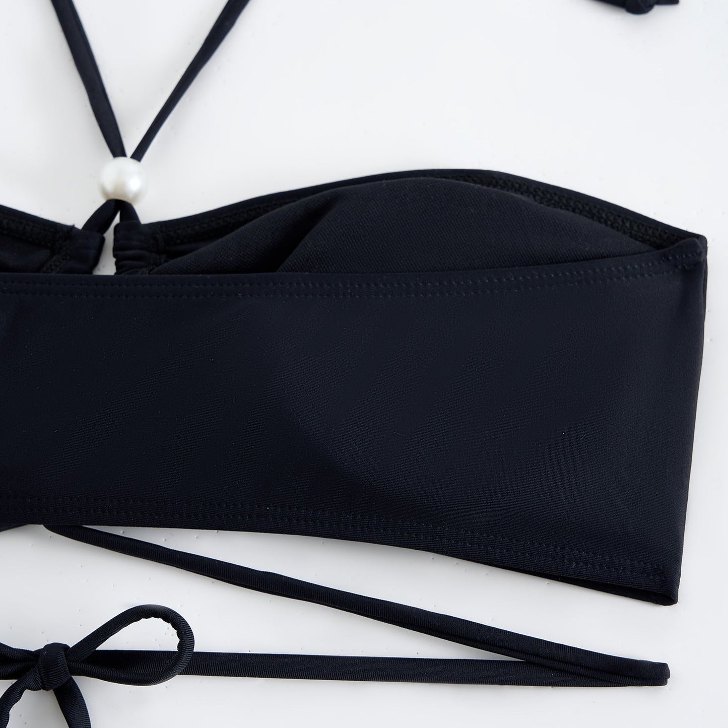 Sexy String Halter Bikini Swimwear with Cover