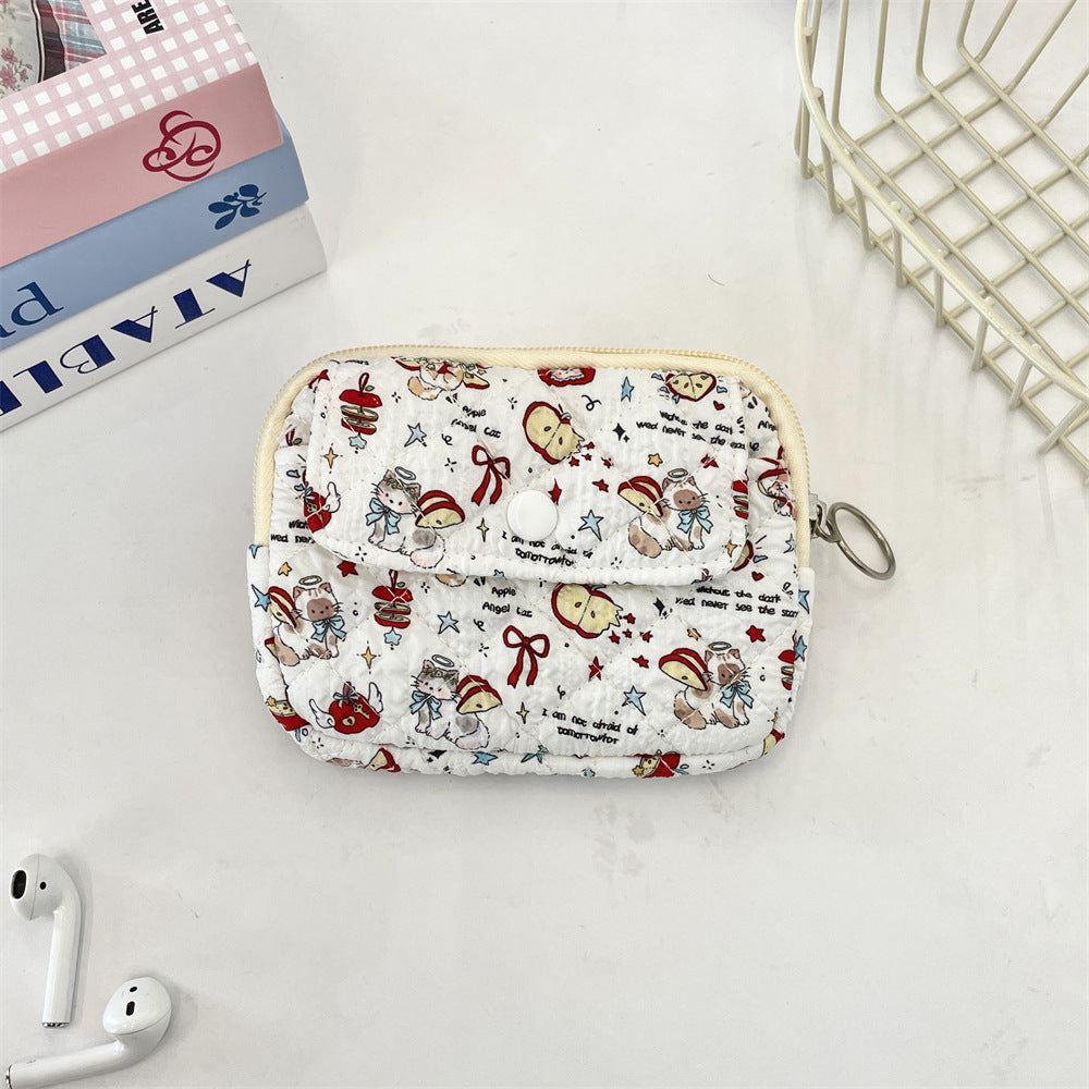 Cute Print Mini Card Cases Wallets