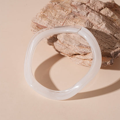 Irregular Wave Single Acrylic Bracelet