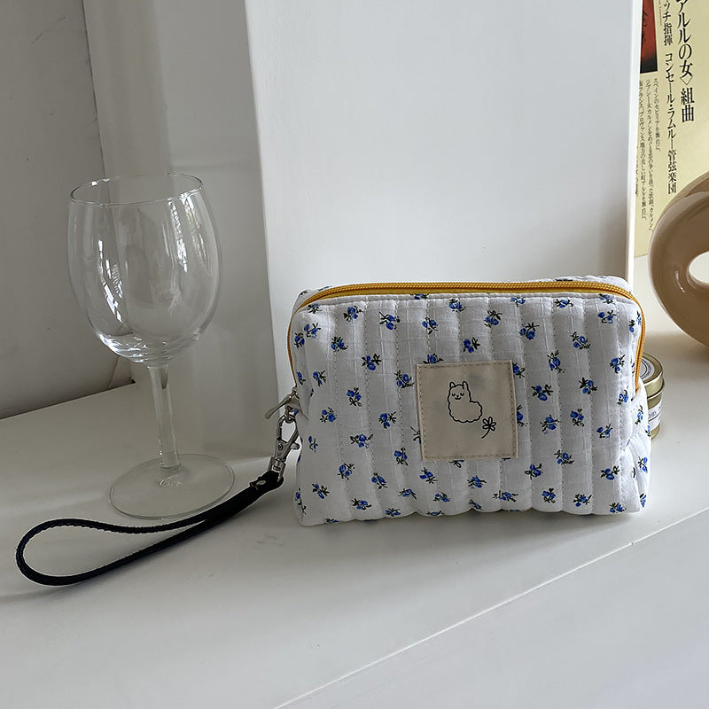 Flower Cherry Sweet Cosmetic Bag