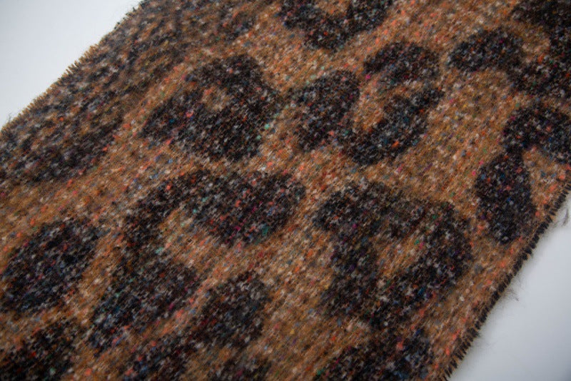 Leopard Print Contrast Color