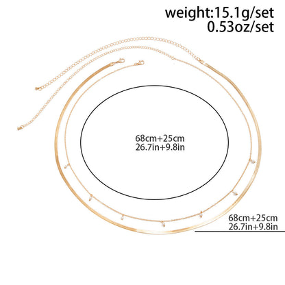 Sexy Pearl Double Layers Waist Chain