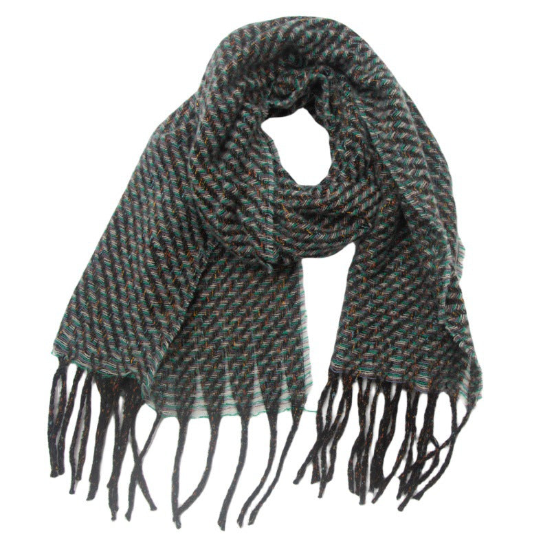 Vintage Tassle Simple Scarves