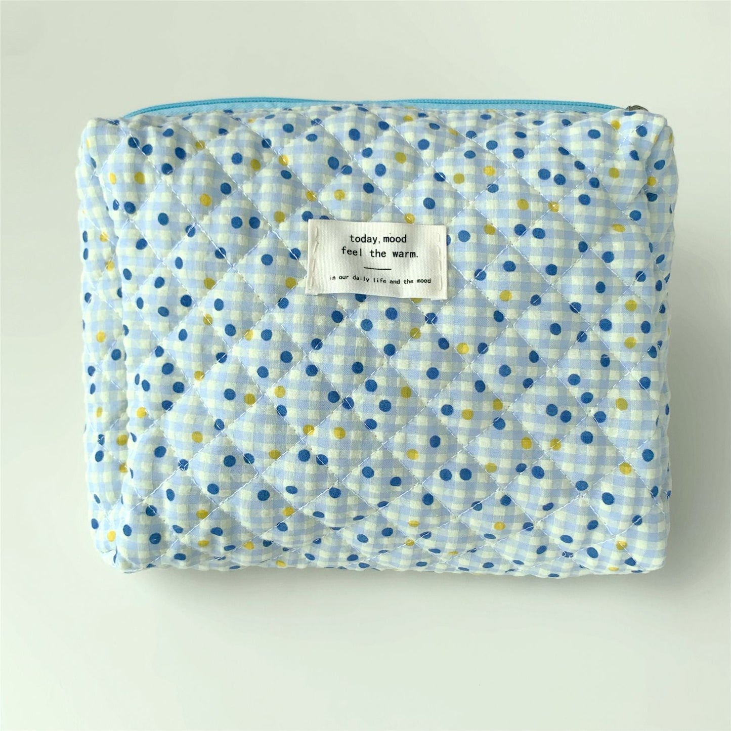 Flowal Print Simplle Make Up Bag