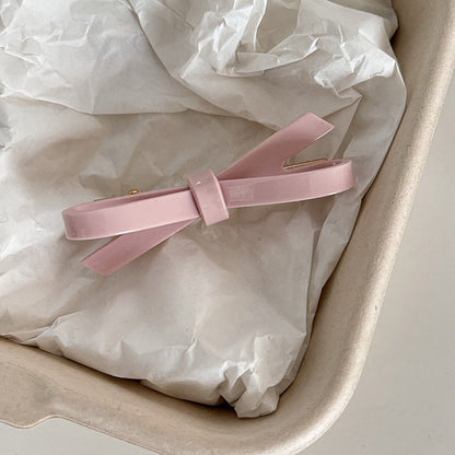 Pink Sweet Bow Hair Clip