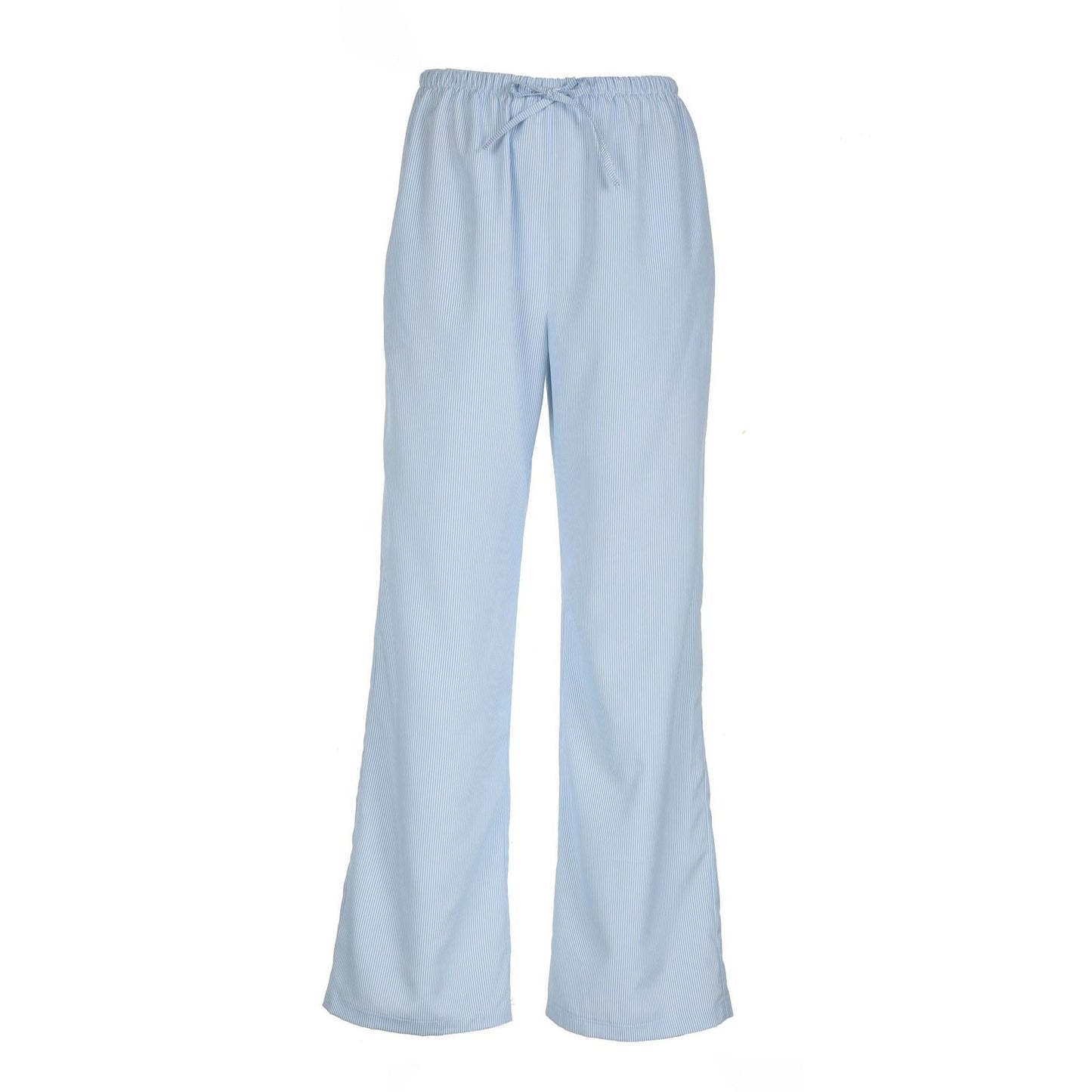 Fashion Color Block Stripe Drawstring Long Pants