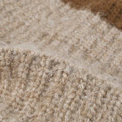 Winter Thicken Cuff Knit Wool Beanie