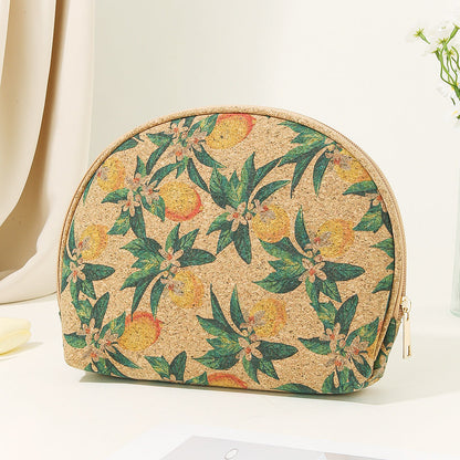 Bohemian Large Half-Moon Cosmetic Bag
