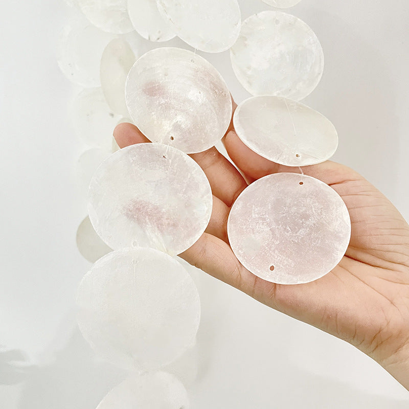 2+Wooden Moon Shell Hangings