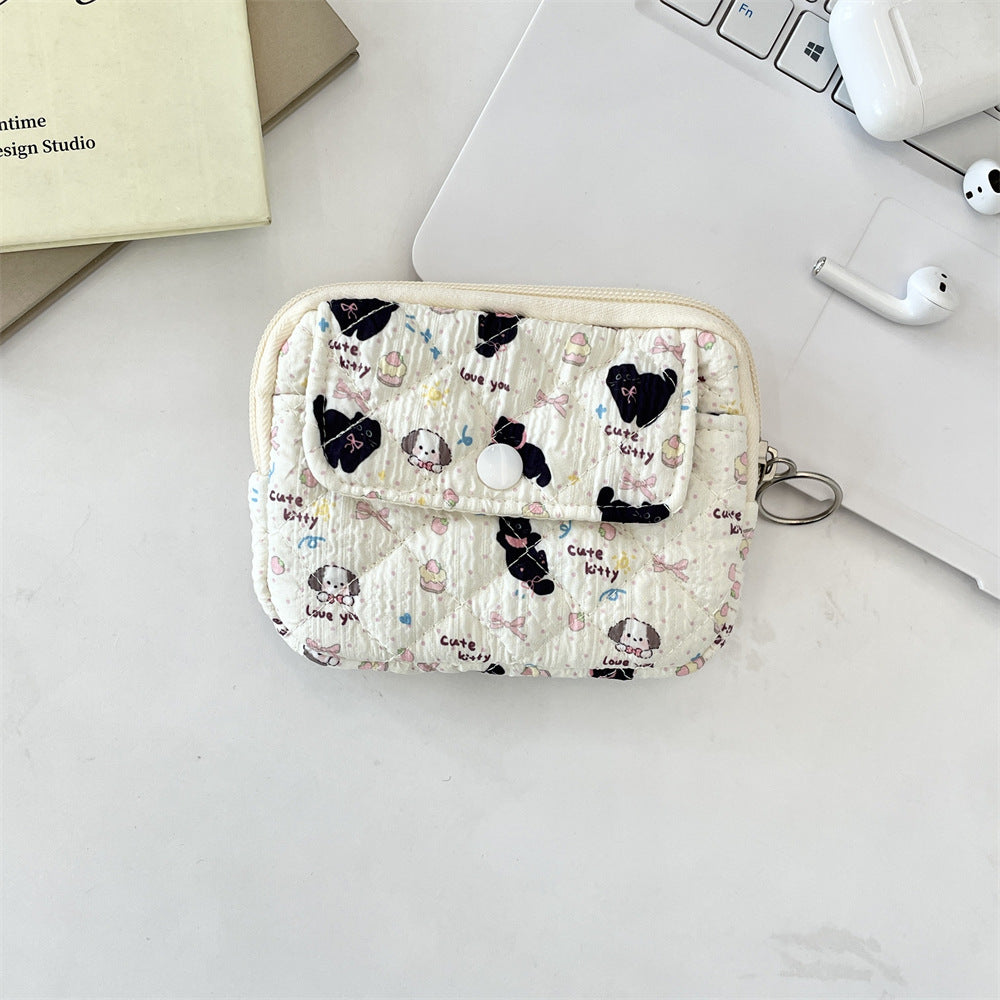 Cute Print Mini Card Cases Wallets