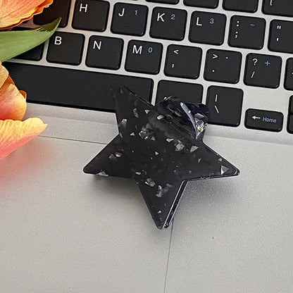 Colorful Cute Solid Color Star Hair Claws