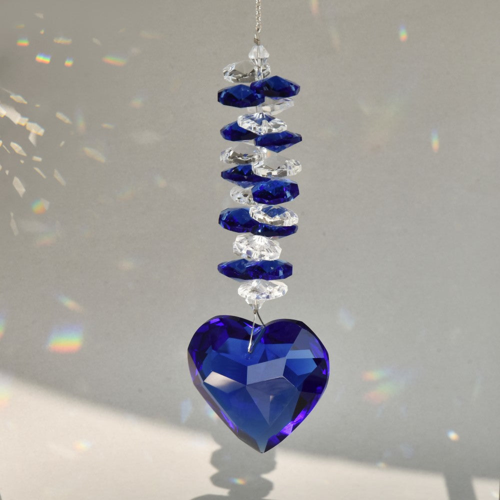 Love Irregular Crystal Home Hangings