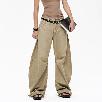 Vintage Loose Casual Washed Jeans