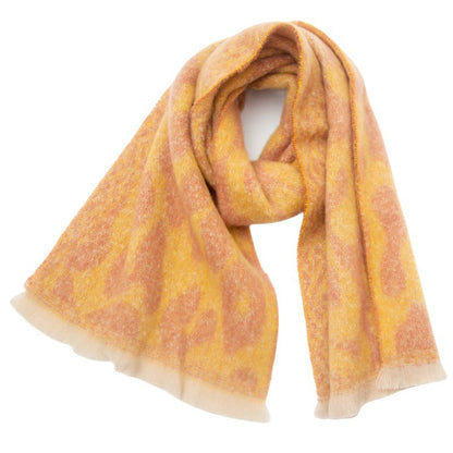 Vintage Leopard Print Soft Scarves