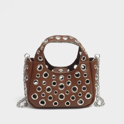 Vintage Hollow Out Mini Shoulder Bag