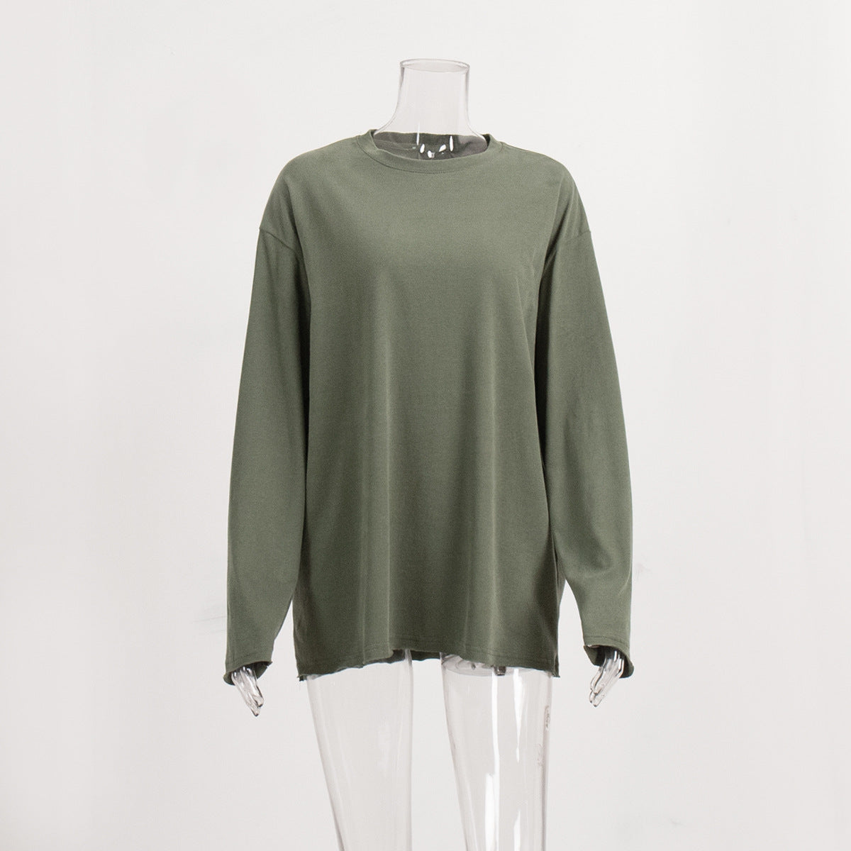 Solid Color Casual Oversize Classic T-Shirt