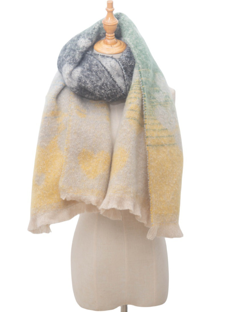 Love Print Vintage Scarves