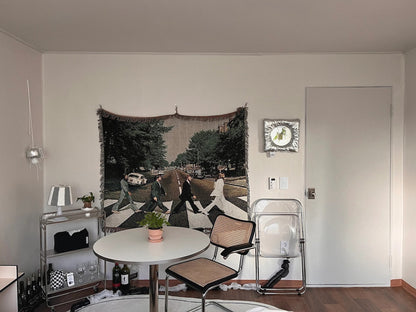 Retro Artistic Beatles Abbey Road Soft Blanket