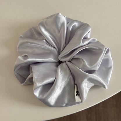 Elegant Elastic Band Satin Solid Color Scrunchies