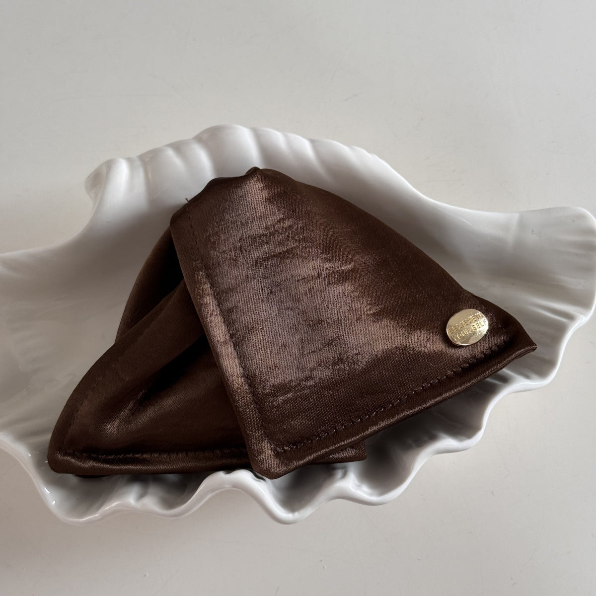 Chic Satin Triangle Hair Claw