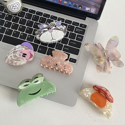 Cartoon Anmial Shaped Cute Hair Claws