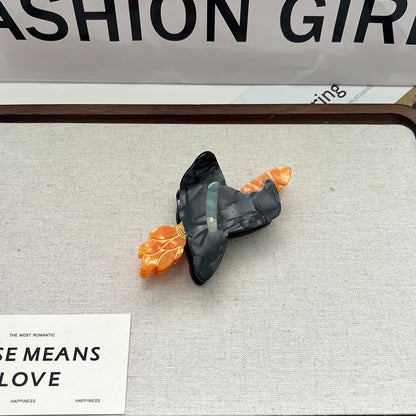 Halloween Funny Cartoon Pumpkin Hair Claw