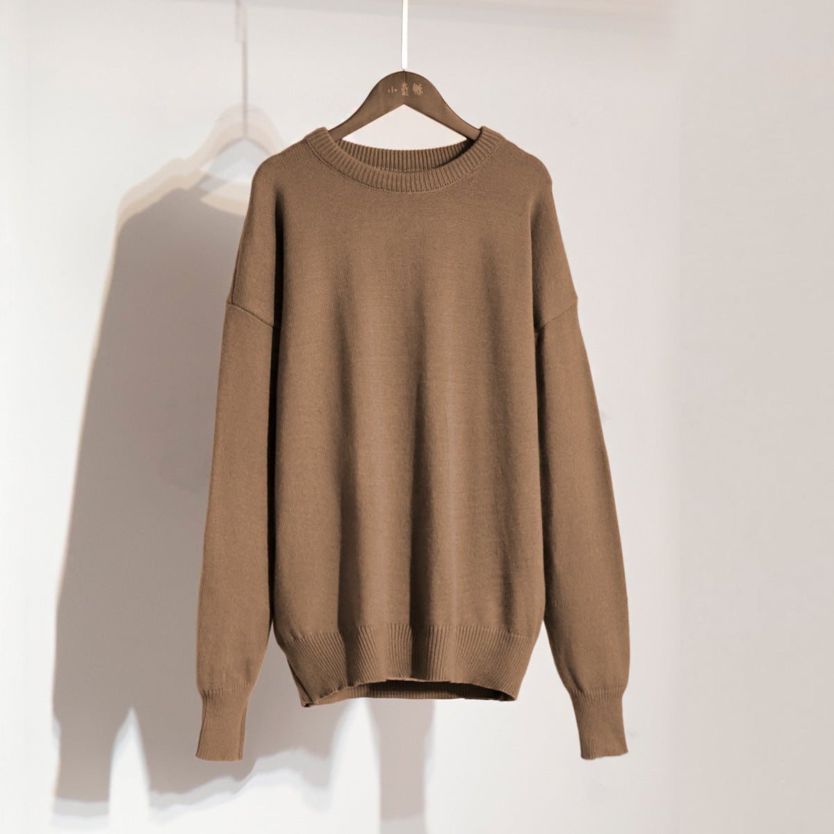 Solid Color Loose Casual Sweater