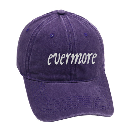 Distressed Letter Embroidered Baseball Caps