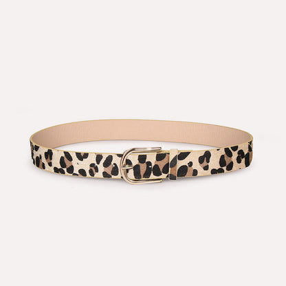 Leopard Print Punk Vintage Belt