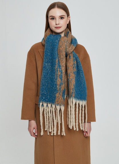 Patchework Color Point Scarves