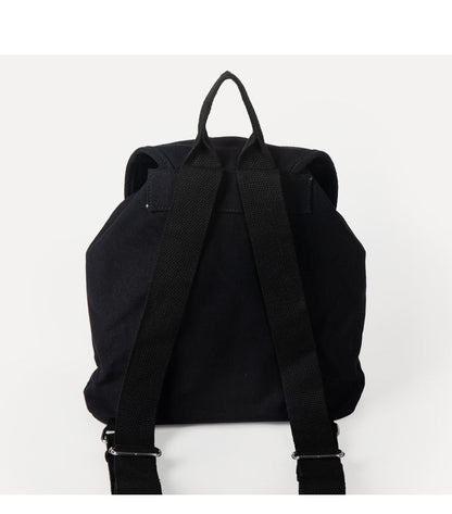 Simple Large Capacity Canvas Drawstring Backpack
