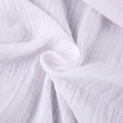 Flounce Solid Colid Sleepwear Sets