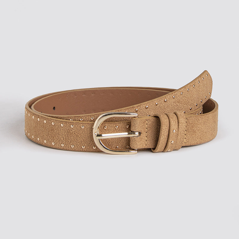 Punk Stud Western Simple Belt