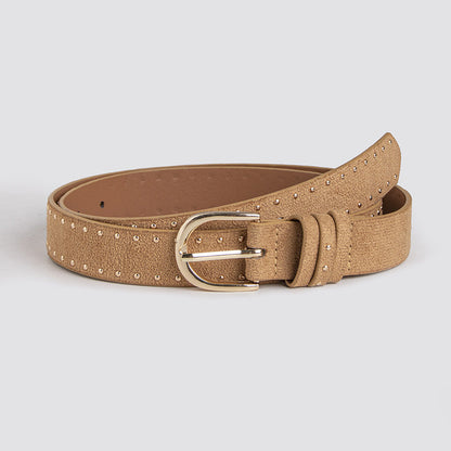 Punk Stud Western Simple Belt