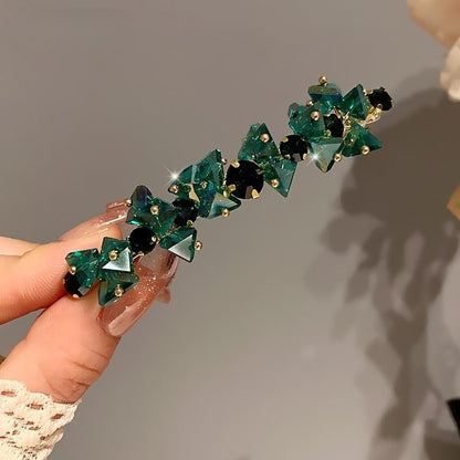 Elegant Handmade Beaded Barrette Hair Clip