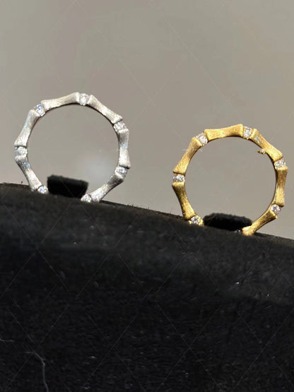 Vintage Simple Rhinestone Adjustable Rings