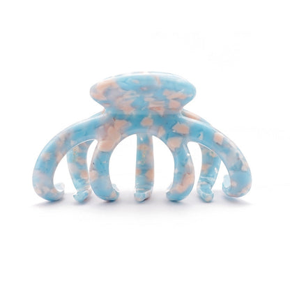 Large Cellulose Acetate Octopus Hair Claw