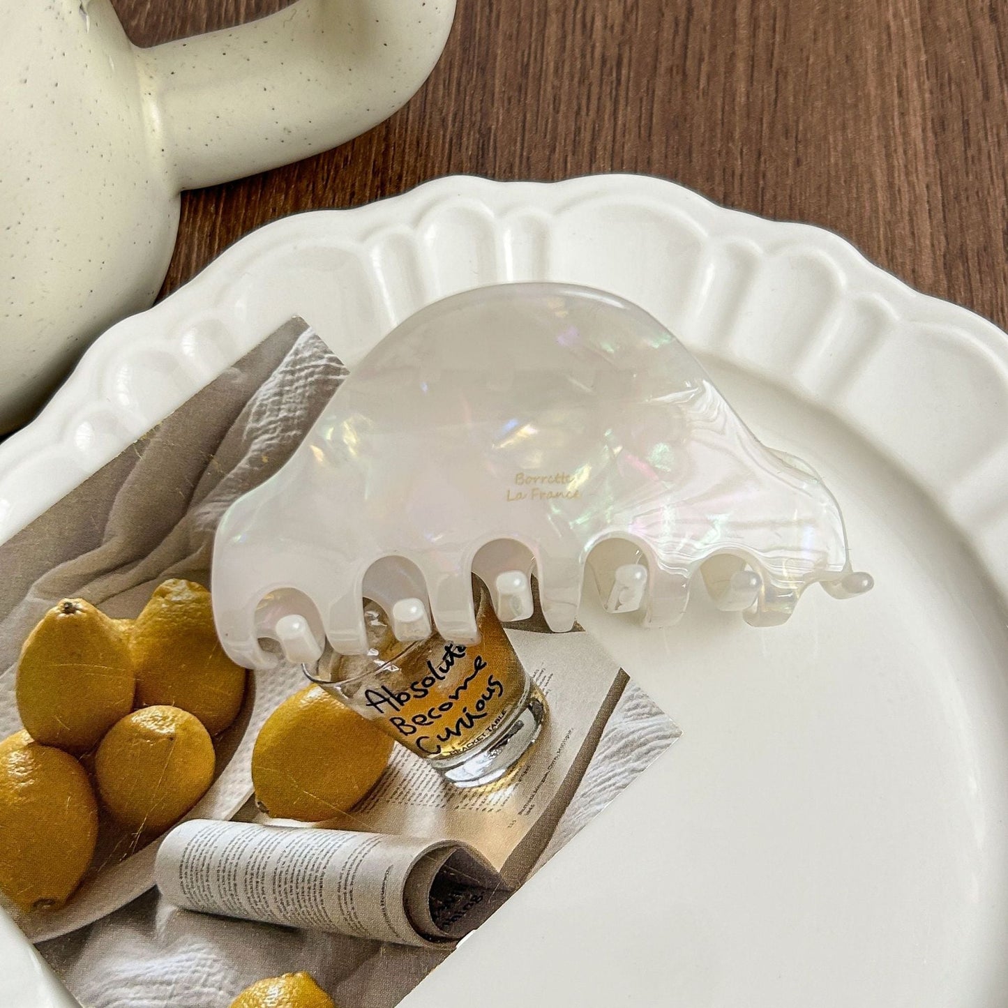 Vintage Medium Acetate Hair Claw Clip