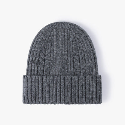 Solid Color Teist Simple Knit Beanie