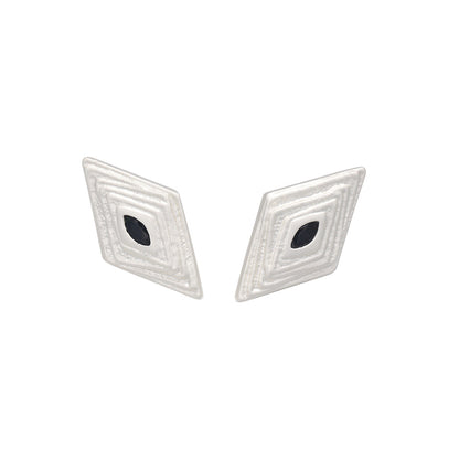 Chunky Luxury Irregular Geometric Stud Earrings