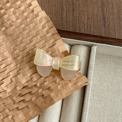 2+Cute Candy Color Bow Knot Small Hair Clips