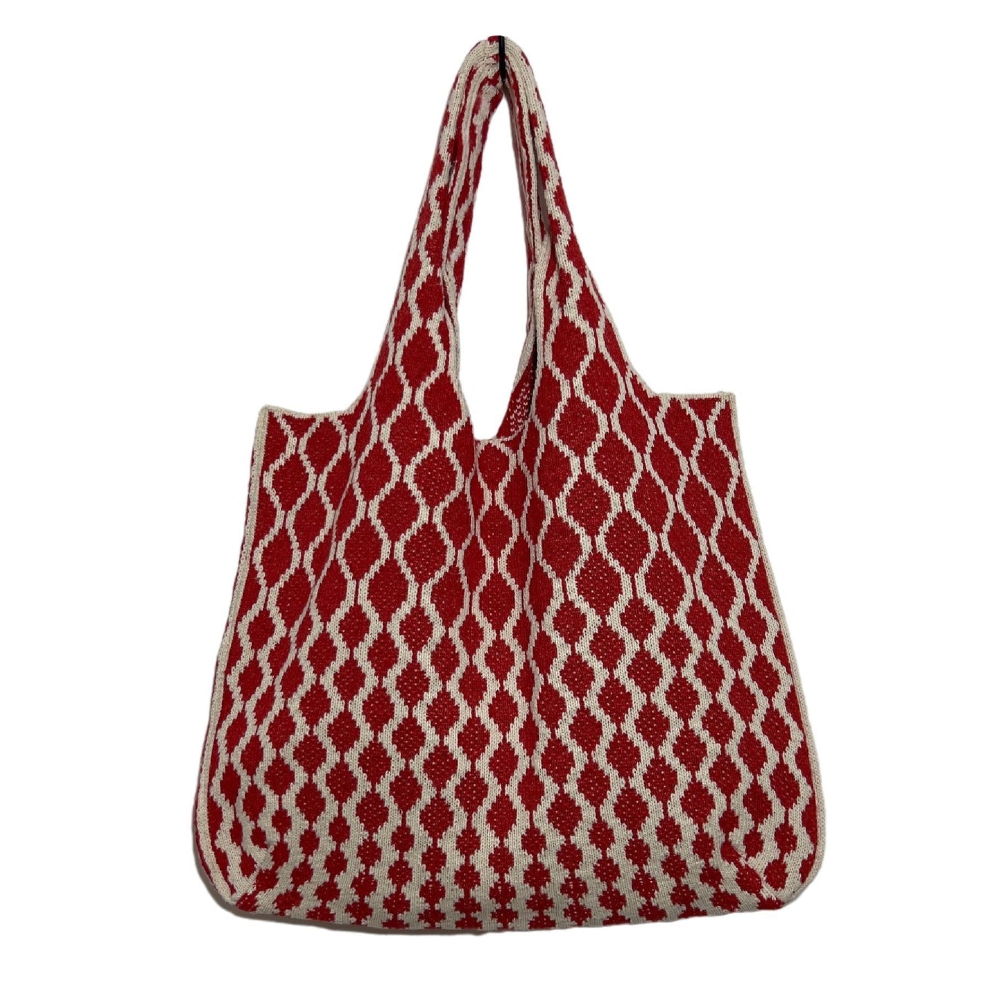 20+ Vintage Diamond Shoulder Bag Cintage Knit Tote Bag