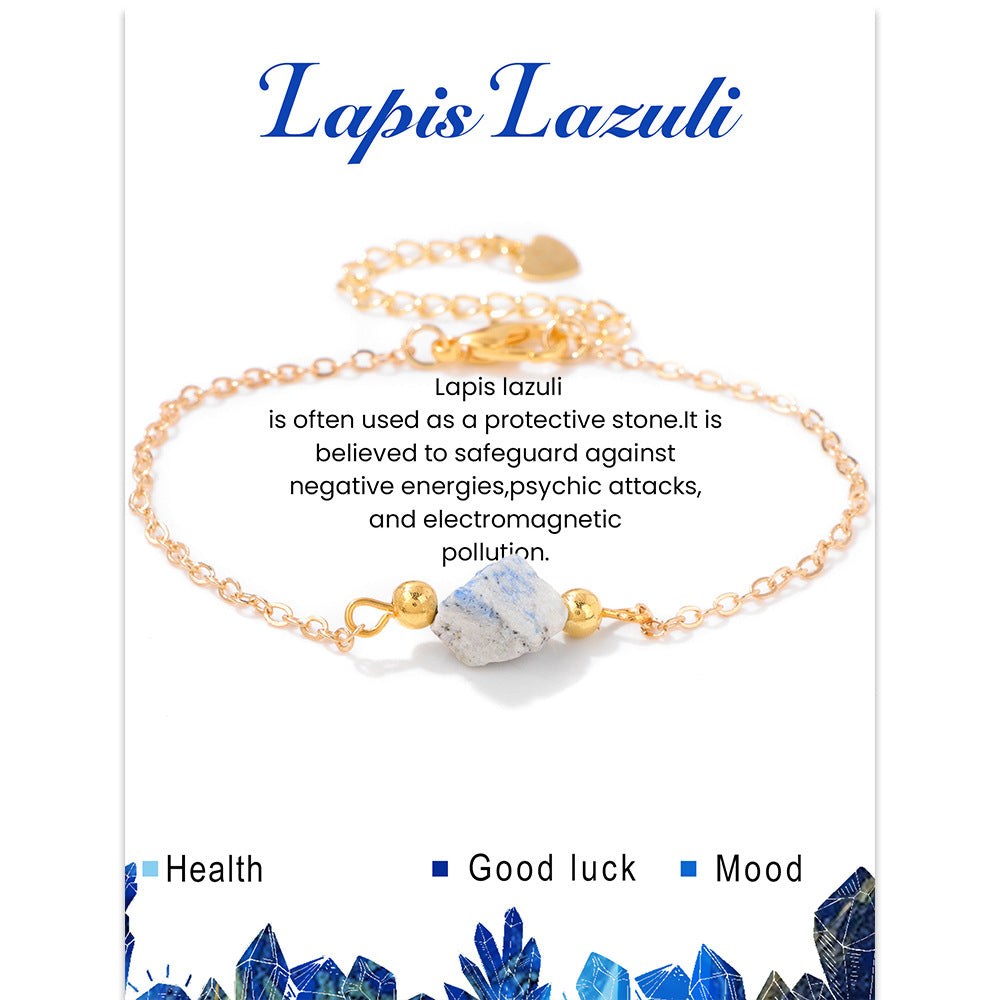 Elegant Irregular Stone Simple Beaded Bracelets